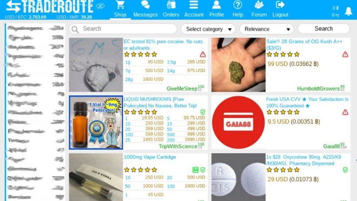 dark web black market